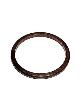 Vintage solid wood bangle bracelet